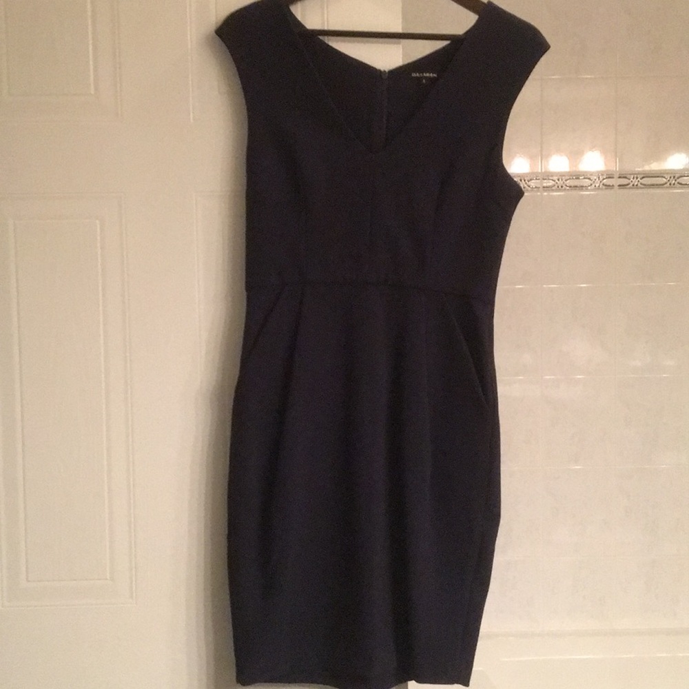Ava & Aiden navy blue dress